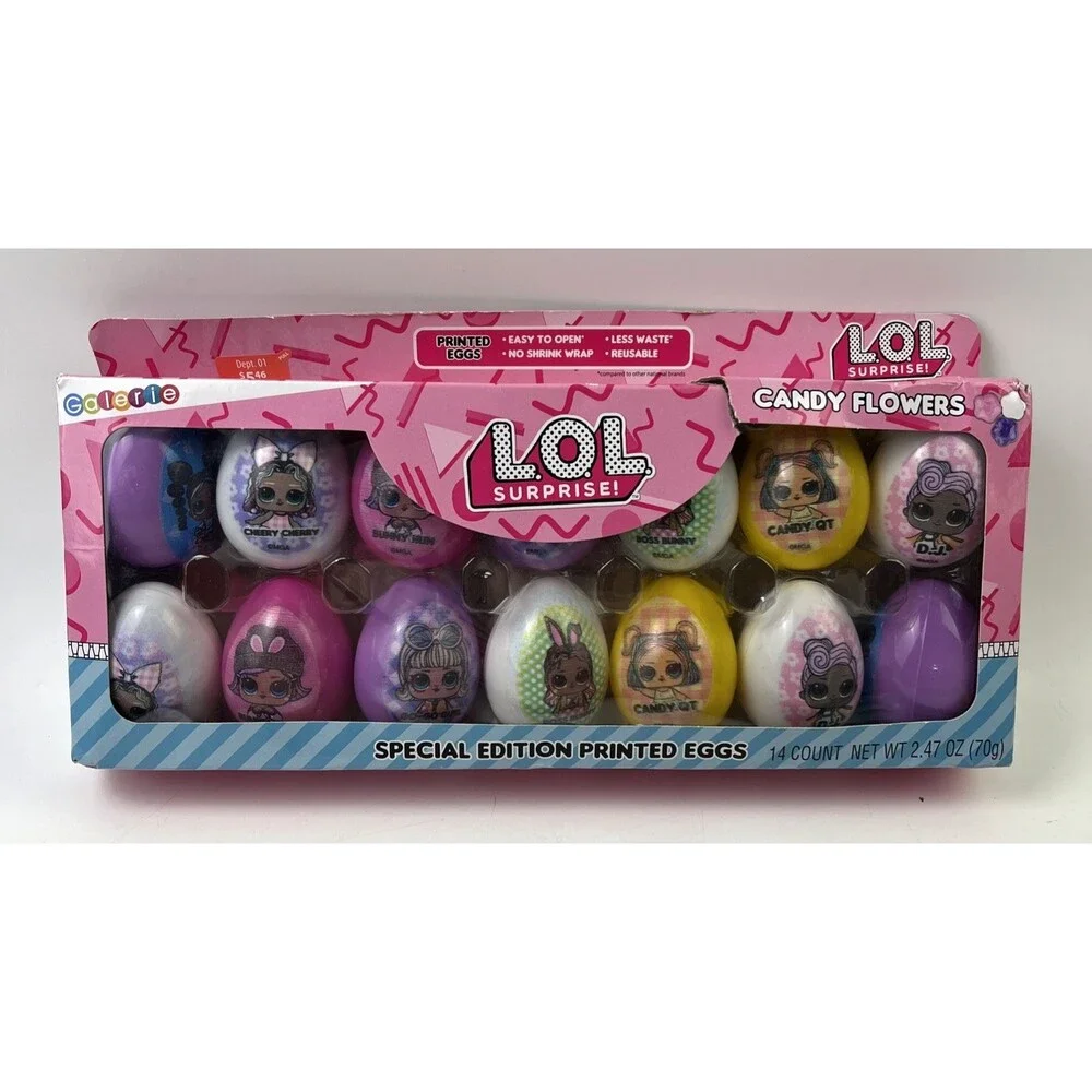 LOL Surprise 14 Special Edition Printed Easter Eggs New Best By Sep 30 2025